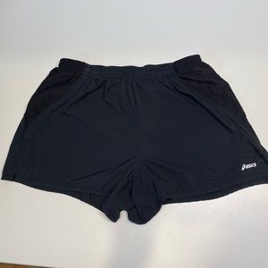Asics Black Running Shorts